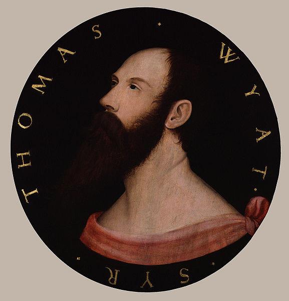 Hans holbein the younger Portrait of Sir Thomas Wyatt oil painting image